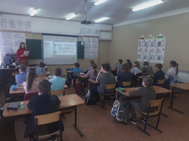 Мероприятие ко Дню славянской письменности и культуры для учеников Уемской средней школы