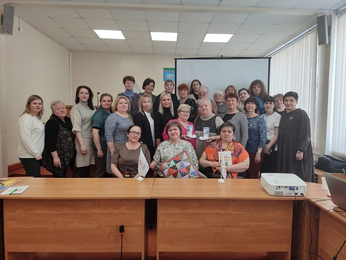 Заседание совета женщин Плесецкого муниципального округа в г.Онега